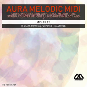 Aura - 4 Chords - 3 Notes-Chord - 16 Bars - D-sharp_Phrygian_Flavored - Malut Pack