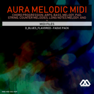 Aura - 4 Chords - 3 Notes-Chord - 16 Bars - D_Blues_Flavored - Faduc Pack