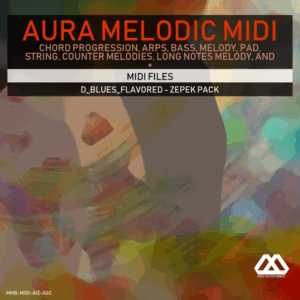 Aura - 4 Chords - 3 Notes-Chord - 16 Bars - D_Blues_Flavored - Zepek Pack