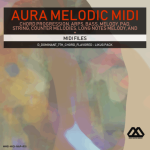 Aura - 4 Chords - 3 Notes-Chord - 16 Bars - D_Dominant_7th_Chord_Flavored - Likug Pack