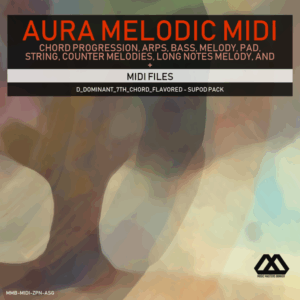 Aura - 4 Chords - 3 Notes-Chord - 16 Bars - D_Dominant_7th_Chord_Flavored - Supod Pack