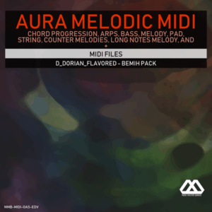 Aura - 4 Chords - 3 Notes-Chord - 16 Bars - D_Dorian_Flavored - Bemih Pack