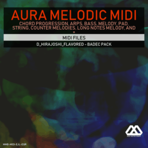 Aura - 4 Chords - 3 Notes-Chord - 16 Bars - D_Hirajoshi_Flavored - Badec Pack