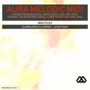 Aura - 4 Chords - 3 Notes-Chord - 16 Bars - D_Hirajoshi_Flavored - Levey Pack