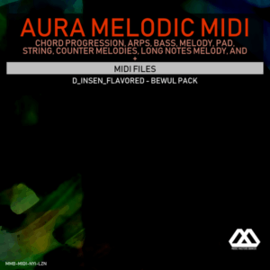 Aura - 4 Chords - 3 Notes-Chord - 16 Bars - D_Insen_Flavored - Bewul Pack