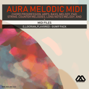 Aura - 4 Chords - 3 Notes-Chord - 16 Bars - D_Locrian_Flavored - Guwif Pack
