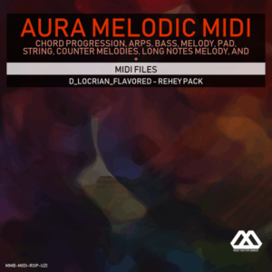 Aura - 4 Chords - 3 Notes-Chord - 16 Bars - D_Locrian_Flavored - Rehey Pack
