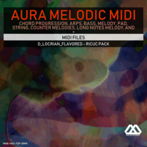 Aura - 4 Chords - 3 Notes-Chord - 16 Bars - D_Locrian_Flavored - Ricuc Pack