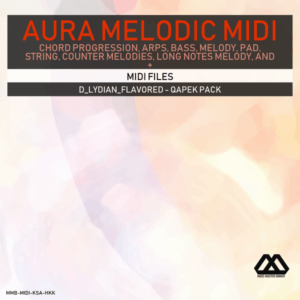 Aura - 4 Chords - 3 Notes-Chord - 16 Bars - D_Lydian_Flavored - Qapek Pack