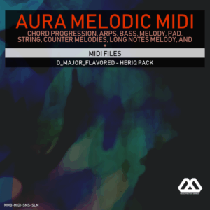 Aura - 4 Chords - 3 Notes-Chord - 16 Bars - D_Major_Flavored - Heriq Pack