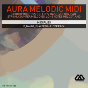 Aura - 4 Chords - 3 Notes-Chord - 16 Bars - D_Major_Flavored - Rutop Pack