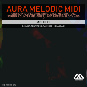 Aura - 4 Chords - 3 Notes-Chord - 16 Bars - D_Major_Pentatonic_Flavored - Helab Pack