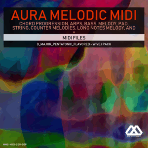 Aura - 4 Chords - 3 Notes-Chord - 16 Bars - D_Major_Pentatonic_Flavored - Wivej Pack