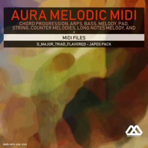 Aura - 4 Chords - 3 Notes-Chord - 16 Bars - D_Major_Triad_Flavored - Japos Pack