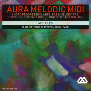 Aura - 4 Chords - 3 Notes-Chord - 16 Bars - D_Major_Triad_Flavored - Qosoh Pack