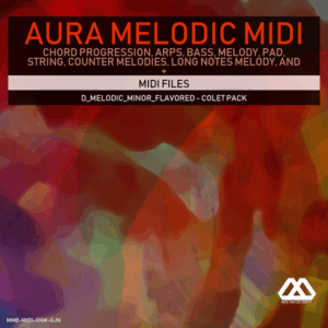 Aura - 4 Chords - 3 Notes-Chord - 16 Bars - D_Melodic_Minor_Flavored - Colet Pack