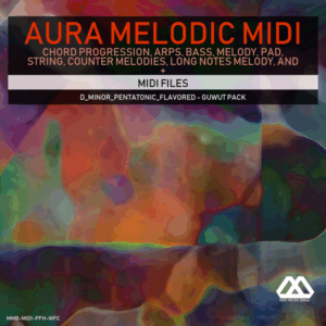 Aura - 4 Chords - 3 Notes-Chord - 16 Bars - D_Minor_Pentatonic_Flavored - Guwut Pack