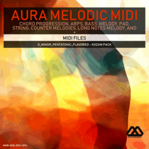 Aura - 4 Chords - 3 Notes-Chord - 16 Bars - D_Minor_Pentatonic_Flavored - Kozaw Pack