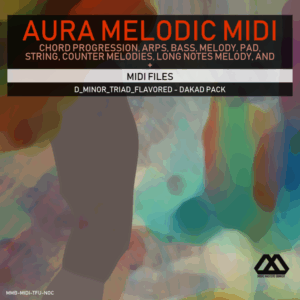 Aura - 4 Chords - 3 Notes-Chord - 16 Bars - D_Minor_Triad_Flavored - Dakad Pack