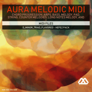 Aura - 4 Chords - 3 Notes-Chord - 16 Bars - D_Minor_Triad_Flavored - Hefez Pack