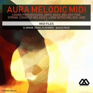 Aura - 4 Chords - 3 Notes-Chord - 16 Bars - D_Minor_Triad_Flavored - Qavoz Pack