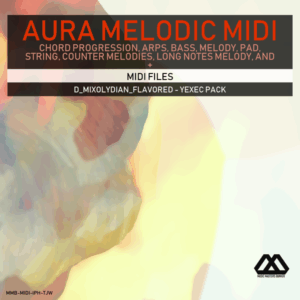 Aura - 4 Chords - 3 Notes-Chord - 16 Bars - D_Mixolydian_Flavored - Yexec Pack