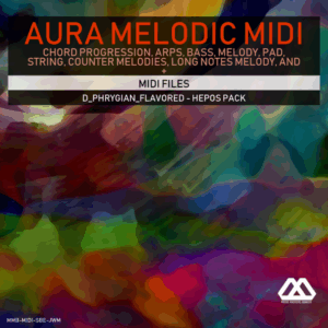 Aura - 4 Chords - 3 Notes-Chord - 16 Bars - D_Phrygian_Flavored - Hepos Pack