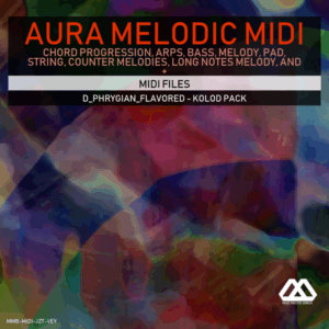 Aura - 4 Chords - 3 Notes-Chord - 16 Bars - D_Phrygian_Flavored - Kolod Pack