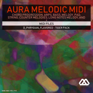 Aura - 4 Chords - 3 Notes-Chord - 16 Bars - D_Phrygian_Flavored - Tider Pack
