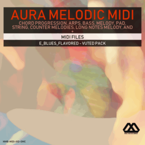 Aura - 4 Chords - 3 Notes-Chord - 16 Bars - E_Blues_Flavored - Vuted Pack