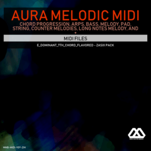 Aura - 4 Chords - 3 Notes-Chord - 16 Bars - E_Dominant_7th_Chord_Flavored - Zasix Pack