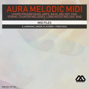 Aura - 4 Chords - 3 Notes-Chord - 16 Bars - E_Harmonic_Minor_Flavored - Foriz Pack
