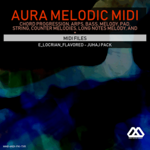 Aura - 4 Chords - 3 Notes-Chord - 16 Bars - E_Locrian_Flavored - Juhaj Pack