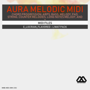 Aura - 4 Chords - 3 Notes-Chord - 16 Bars - E_Locrian_Flavored - Liwat Pack