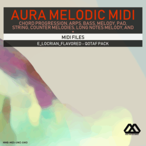 Aura - 4 Chords - 3 Notes-Chord - 16 Bars - E_Locrian_Flavored - Qotaf Pack