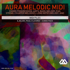 Aura - 4 Chords - 3 Notes-Chord - 16 Bars - E_Major_Triad_Flavored - Cuwoc Pack