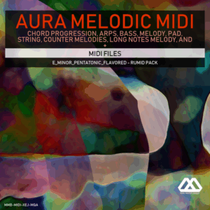 Aura - 4 Chords - 3 Notes-Chord - 16 Bars - E_Minor_Pentatonic_Flavored - Rumid Pack