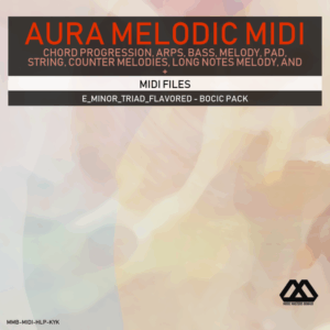 Aura - 4 Chords - 3 Notes-Chord - 16 Bars - E_Minor_Triad_Flavored - Bocic Pack