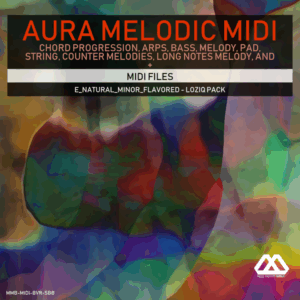 Aura - 4 Chords - 3 Notes-Chord - 16 Bars - E_Natural_Minor_Flavored - Loziq Pack