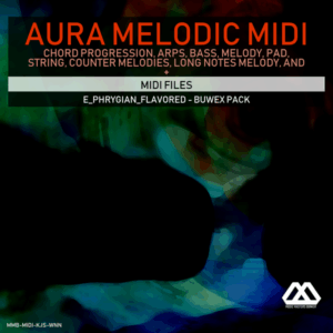 Aura - 4 Chords - 3 Notes-Chord - 16 Bars - E_Phrygian_Flavored - Buwex Pack
