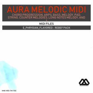 Aura - 4 Chords - 3 Notes-Chord - 16 Bars - E_Phrygian_Flavored - Rebef Pack