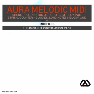 Aura - 4 Chords - 3 Notes-Chord - 16 Bars - E_Phrygian_Flavored - Rugol Pack
