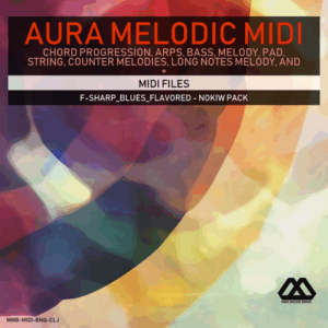 Aura - 4 Chords - 3 Notes-Chord - 16 Bars - F-sharp_Blues_Flavored - Nokiw Pack