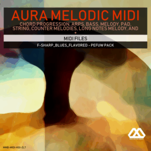 Aura - 4 Chords - 3 Notes-Chord - 16 Bars - F-sharp_Blues_Flavored - Pefuw Pack