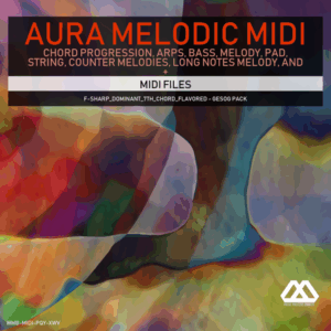 Aura - 4 Chords - 3 Notes-Chord - 16 Bars - F-sharp_Dominant_7th_Chord_Flavored - Gesog Pack