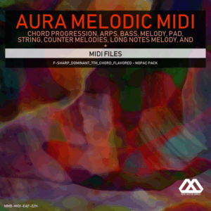 Aura - 4 Chords - 3 Notes-Chord - 16 Bars - F-sharp_Dominant_7th_Chord_Flavored - Nopac Pack
