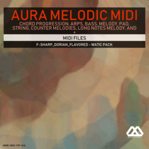 Aura - 4 Chords - 3 Notes-Chord - 16 Bars - F-sharp_Dorian_Flavored - Watic Pack