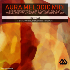 Aura - 4 Chords - 3 Notes-Chord - 16 Bars - F-sharp_Harmonic_Minor_Flavored - Himus Pack