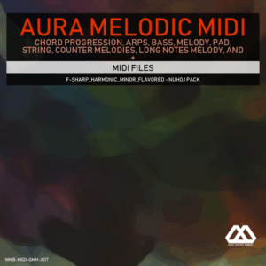 Aura - 4 Chords - 3 Notes-Chord - 16 Bars - F-sharp_Harmonic_Minor_Flavored - Nuhoj Pack