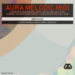 Aura - 4 Chords - 3 Notes-Chord - 16 Bars - F-sharp_Harmonic_Minor_Flavored - Wosok Pack